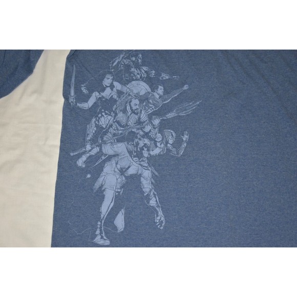 Justice League Mens Long Sleeve Shirt Sz 2XL - Picture 2 of 7